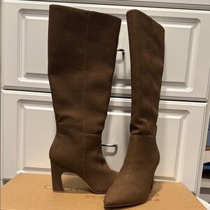 Coconuts by Matisse Brown Heeled Boots Suede